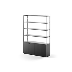 Atelier 工作室连体书架 阿达尔贝托-达尔拉戈  FANTONI家具品牌