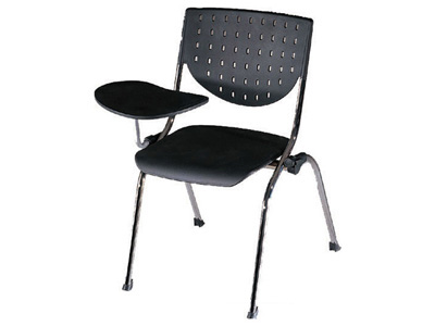Training Furniture|Plastic Training Chair|Office Furniture|Plastic Training Chair|培训椅|带写字板培训椅 CG-236A-W