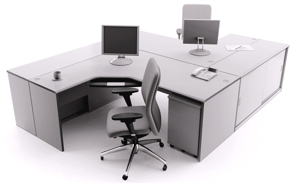 Office Desk|MFC Staff Desk|Office Furniture|MFC Staff Desk|员工办公桌|电脑台|板式办公桌|员工桌|职员桌|板式电脑桌