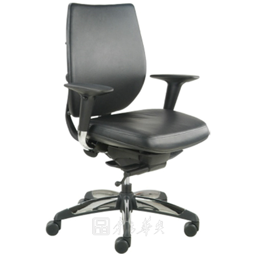 Office Chair|Fashion Medium Back Chair|Office Furniture|Leather Medium Back Chair|时尚中班椅|经理椅|中背椅|主管椅|会议椅|办公转椅 CG-K803R4STG